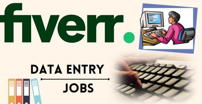 fiverr data entry jobs