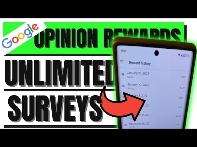 Google Opinion Rewards app